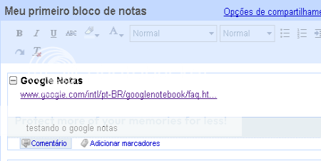 Google Notas