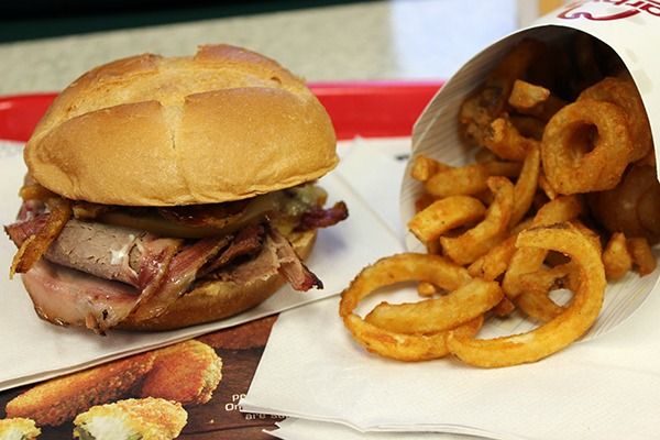 smokehouse brisket sandwich