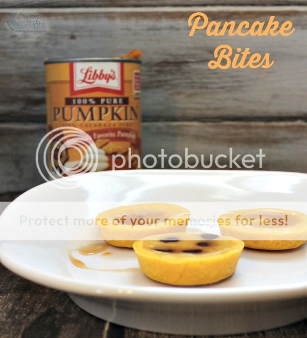 Pancake muffin bites using pumpkin