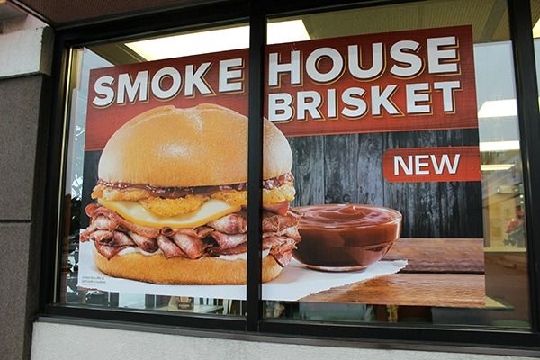 arby's smokehouse brisket sandwich