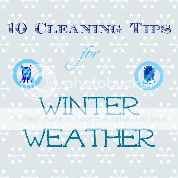 winter weather cleaning tips