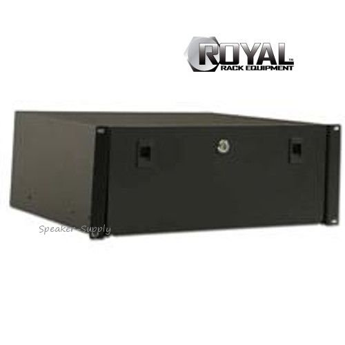 Royal Racks 4u Locking Sliding Drawer Storage Security Server