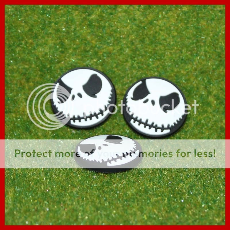 city new arrivals 10pcs pvc flatback resins jack skellington p9601