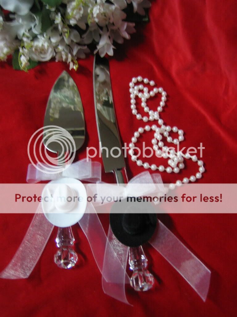 Western Wedding Cowboy Hat Cake Knife & Server 2 Psc  